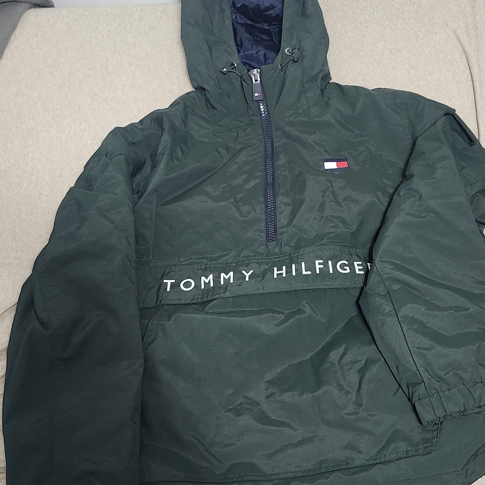 Tommy Hilfiger Green Pullover Jacket